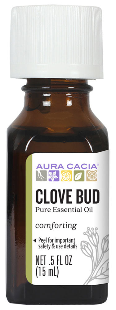 AURA CACIA Clove Bud Essential Oil (15 ml)