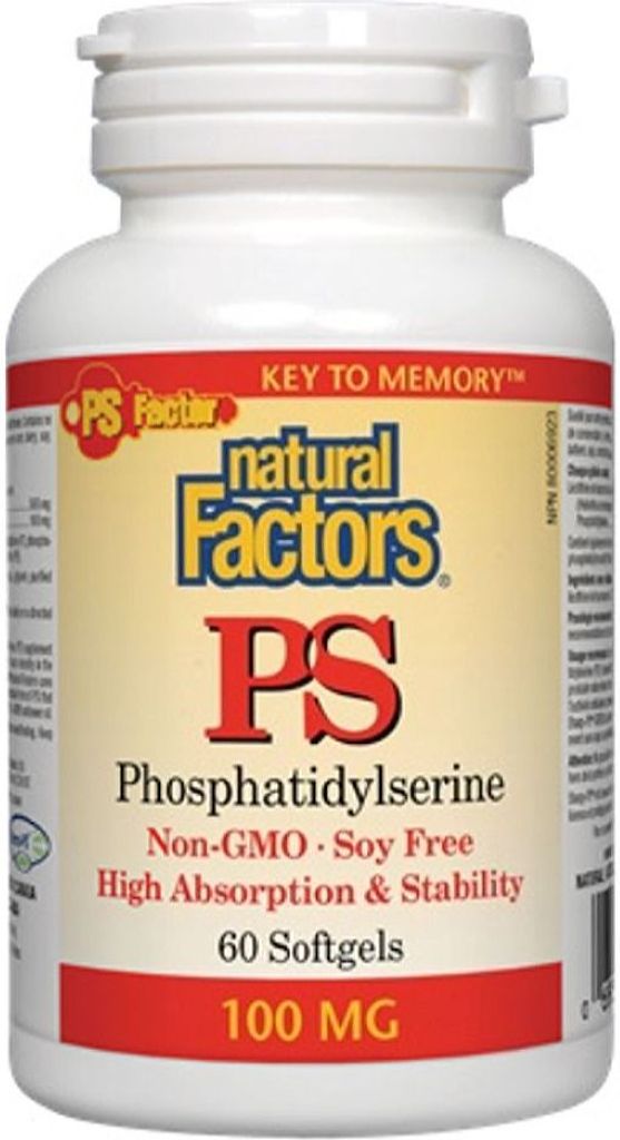NATURAL FACTORS PS (100 mg - 60 sgels)