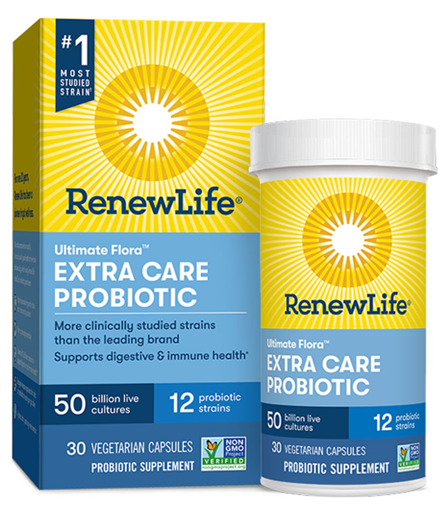 RENEW LIFE Ultimate Flora Critical Care Probiotic 50 Billion (Shelf Stable - 30 veg caps)