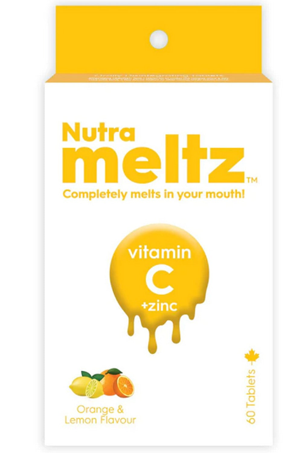 NUTRAMELTZ VITAMIN C + ZINC (60 Melts)