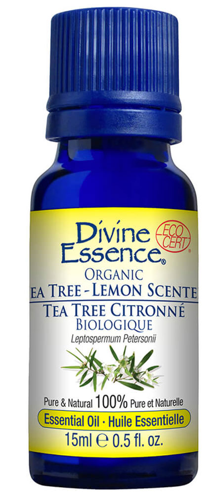 DIVINE ESSENCE Tea Tree Lemon-Scented (Organic - 15 ml)