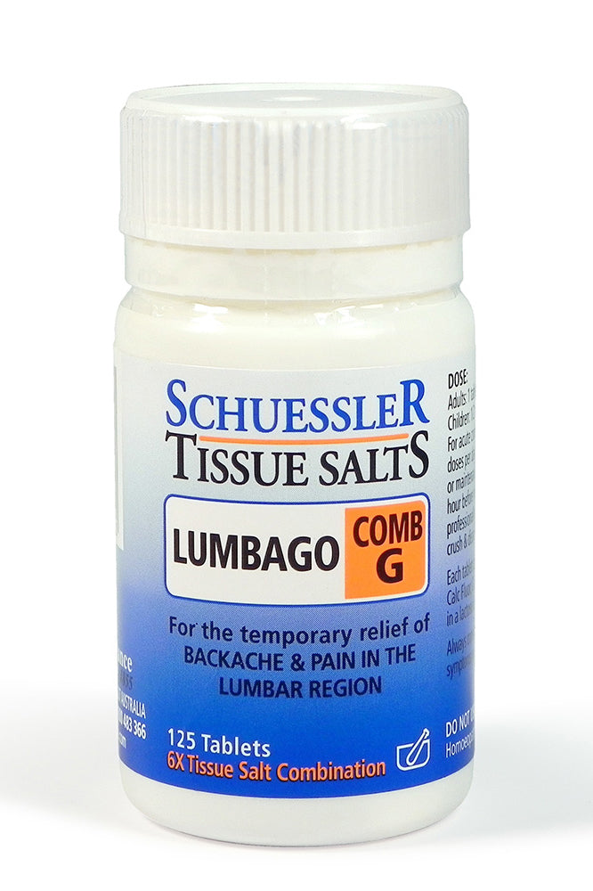 MARTIN & PLEASANCE Comb G (6X) Lumbago (125 Tabs)