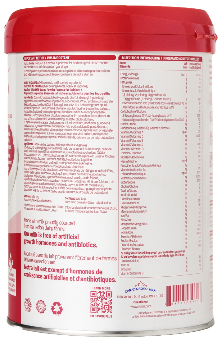 NIURISS Toddler Formula (900 gr)