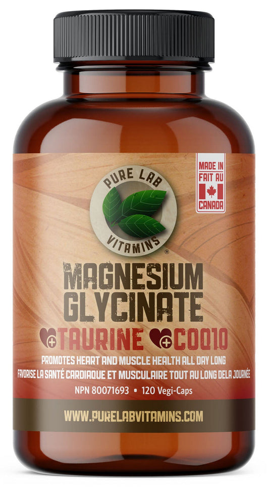 PURE LAB Magnesium+Taurine+CoQ10 (120 veg caps)