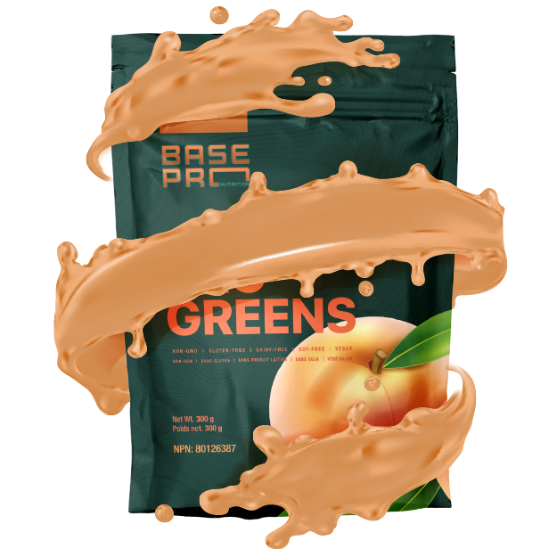 BASE PRO NUTRITION Pro Greens (Peach - 300 grams)