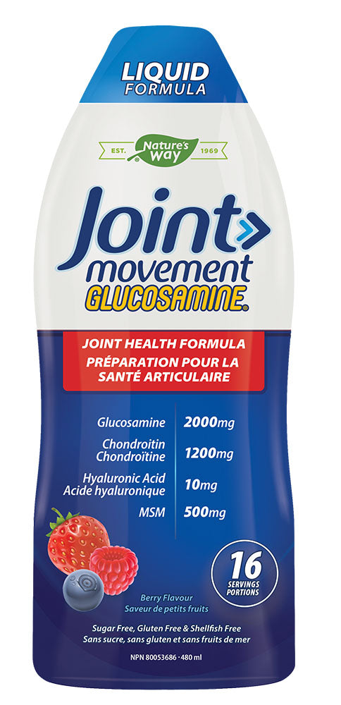 NATURE'S WAY Joint Movement Glucosamine (Berry - 480 ml)