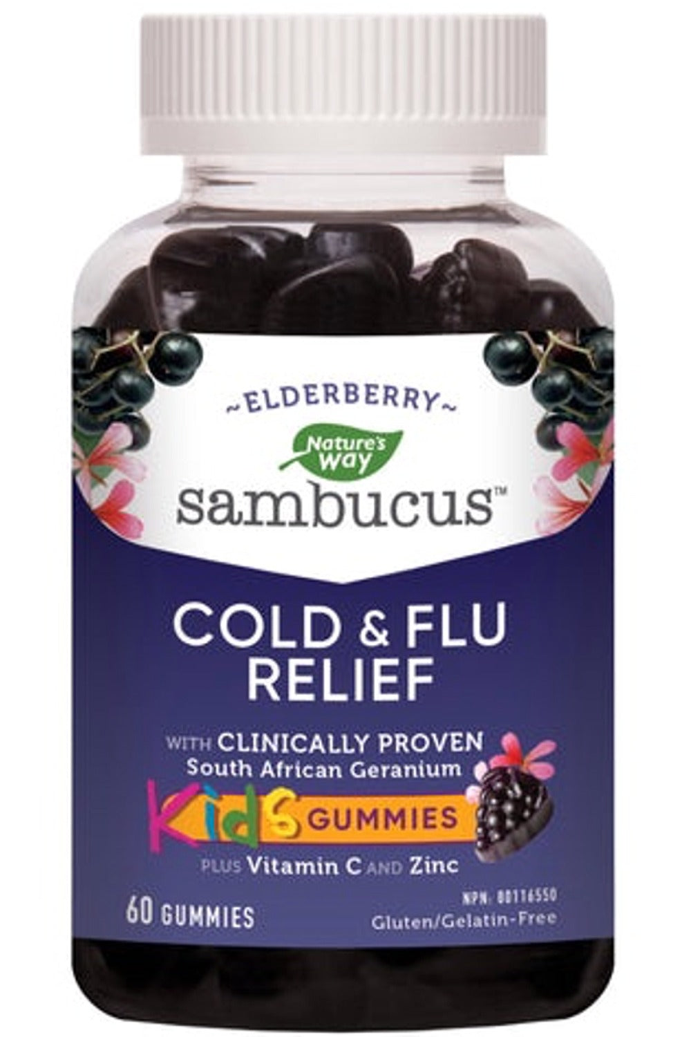 NATURES WAY Sambucus Relief Kids (60 Gummies)