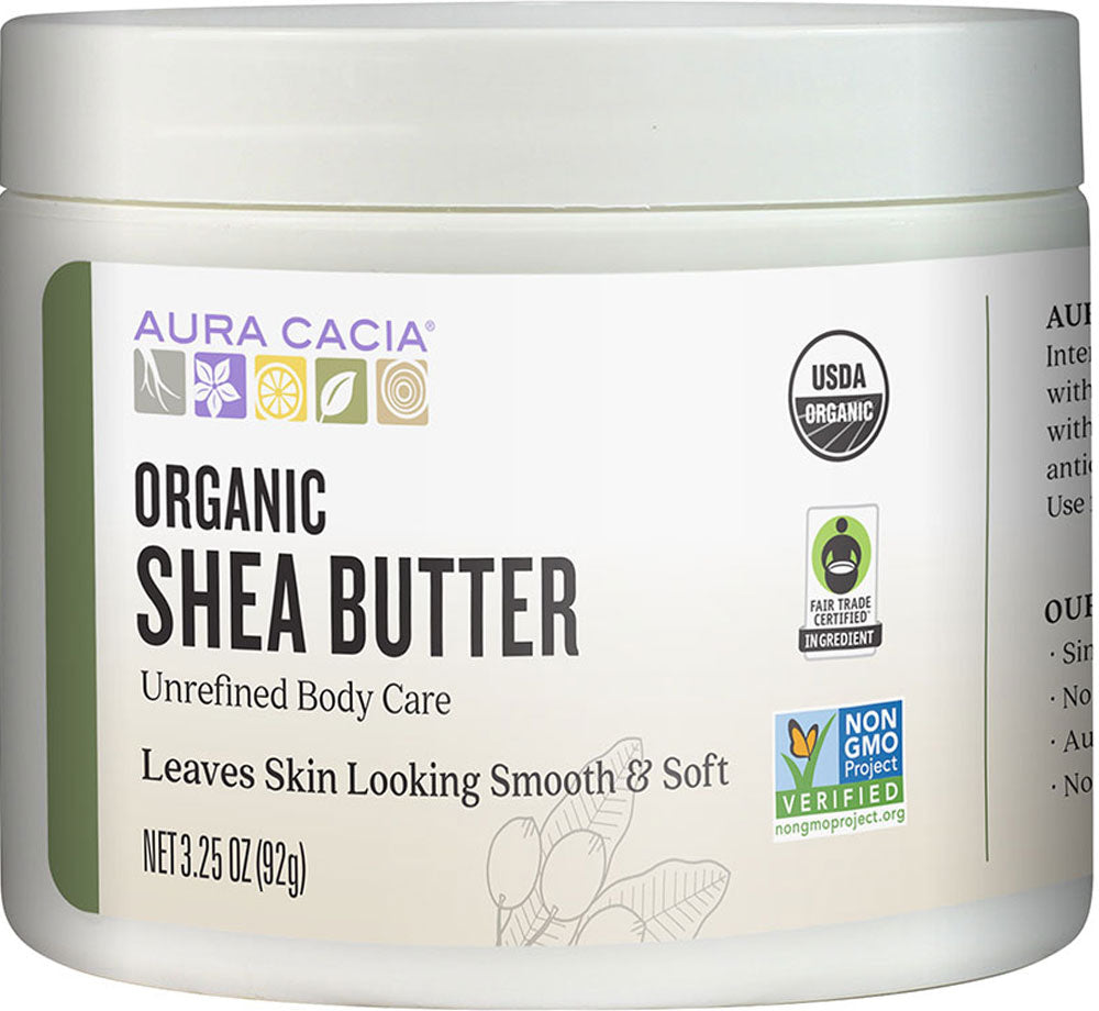 AURA CACIA Organic Shea Butter  (96 ml)
