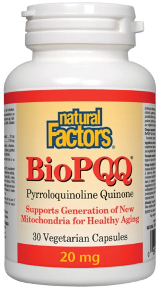 NATURAL FACTORS BioPQQ (30 veg caps)