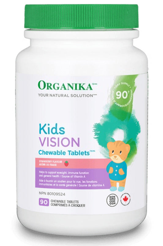 ORGANIKA Kids Chewable Vision Tablets (90 Tabs)