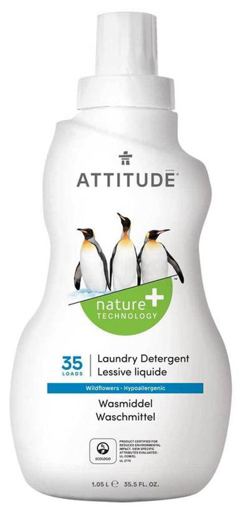 ATTITUDE Laundry Detergent (Wildflowers - 4 L)