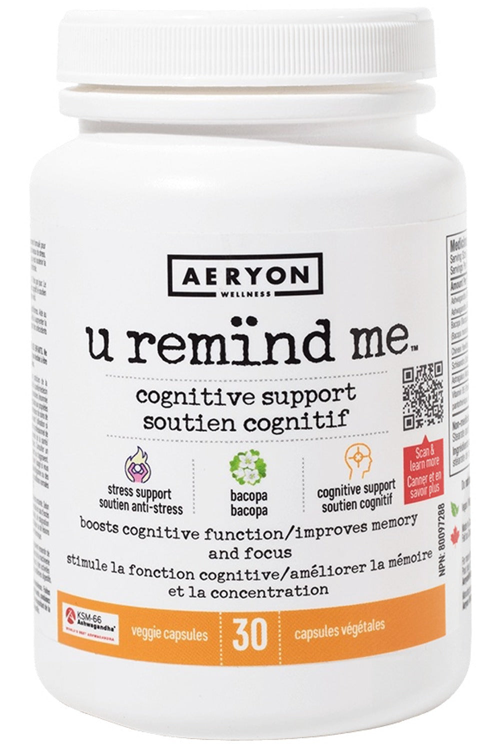 AERYON WELLNESS U Remind Me (30 caps)