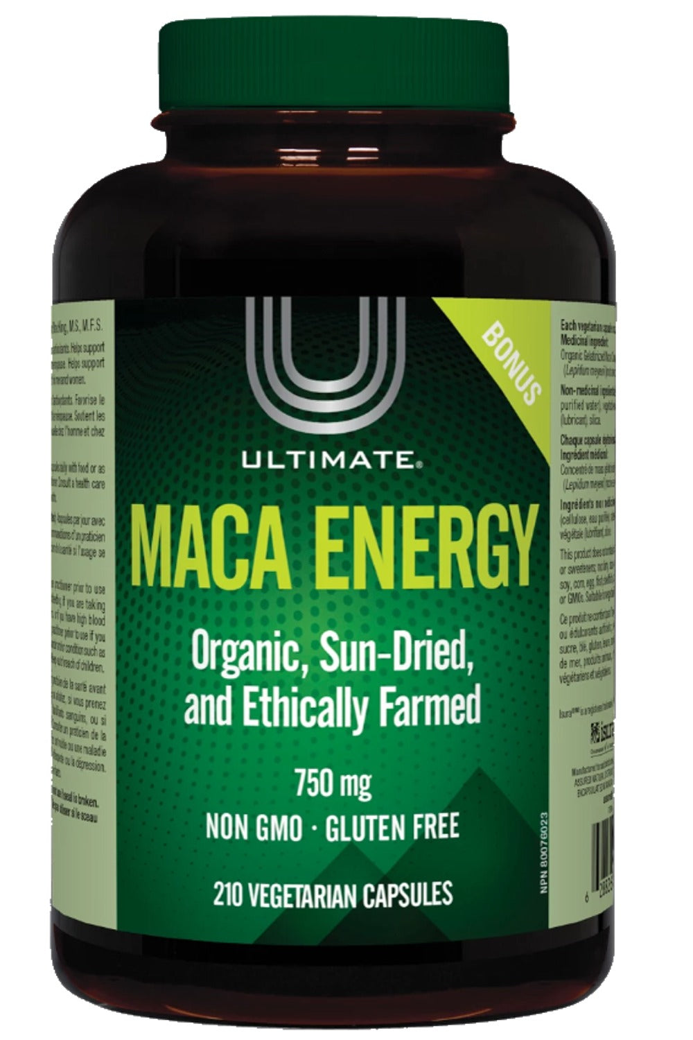 ULTIMATE Maca Energy (210 vcaps BONUS)