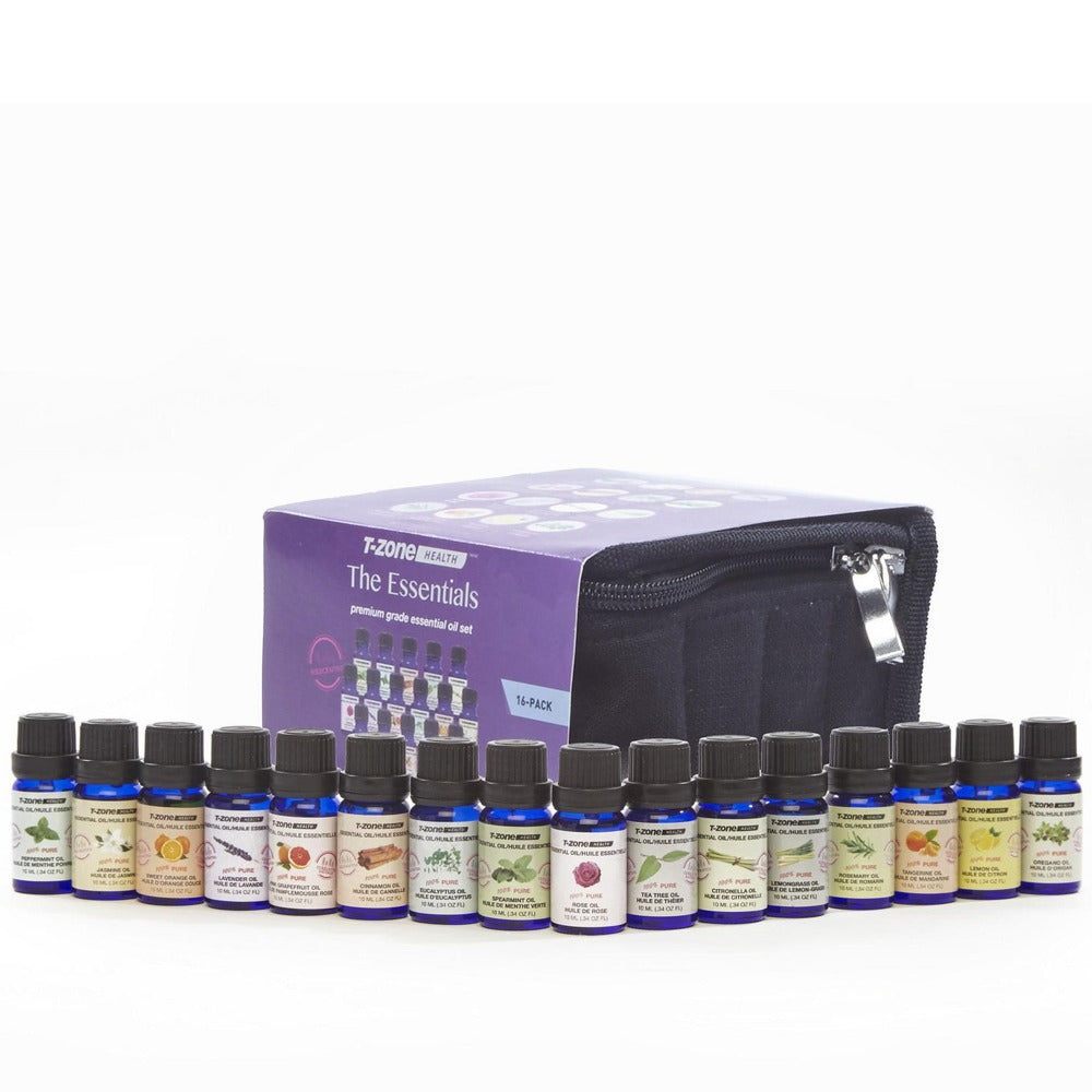 T-ZONE Health Essential Oils (16 x 10 ml)