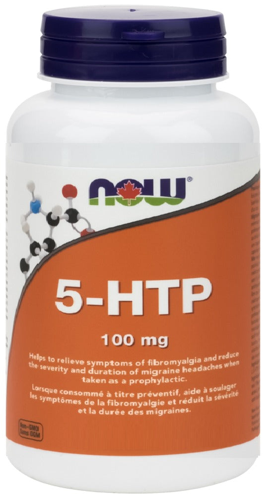 NOW 5-HTP (100 mg - 120 veg caps)