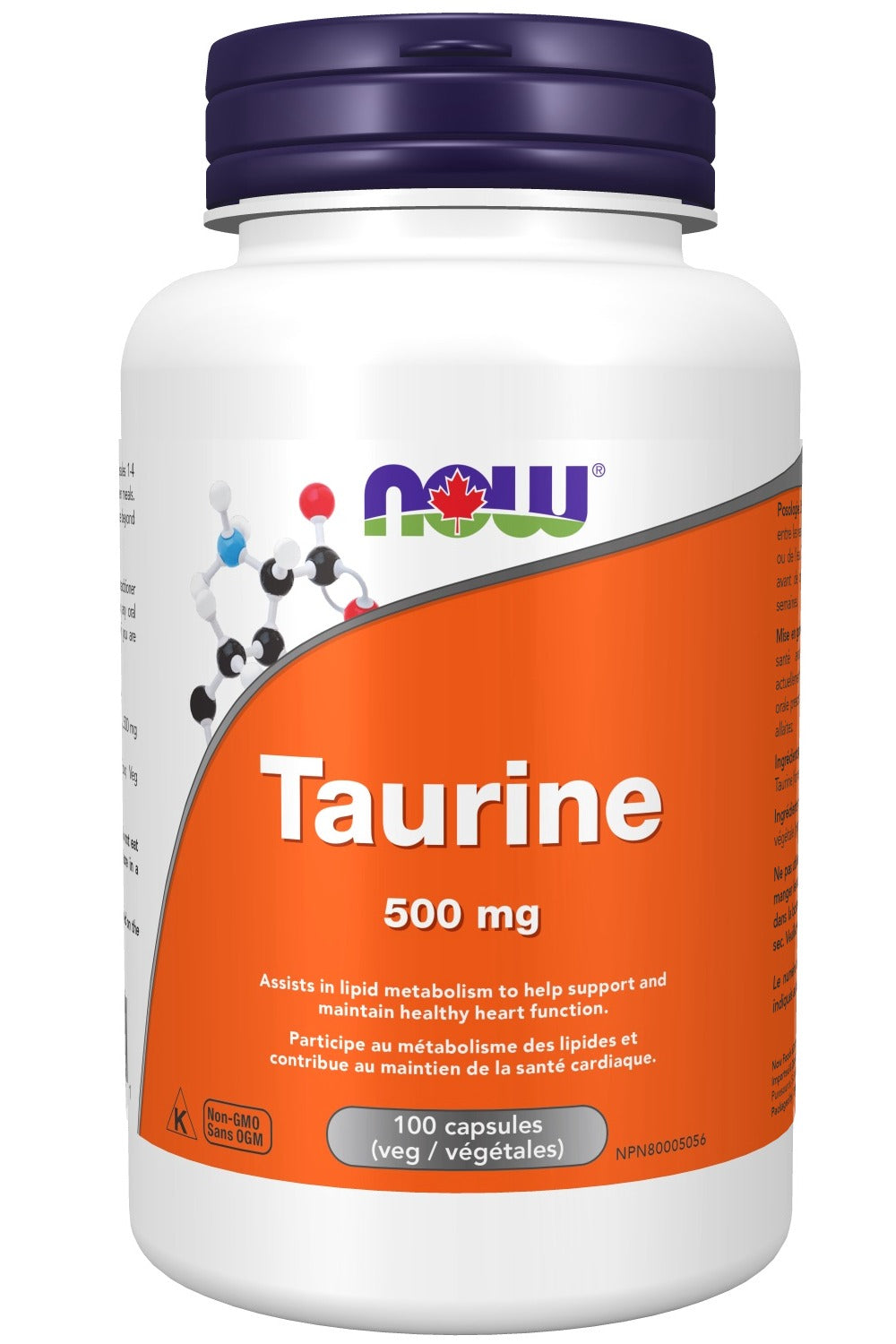 NOW Taurine (500 mg - 100 caps)