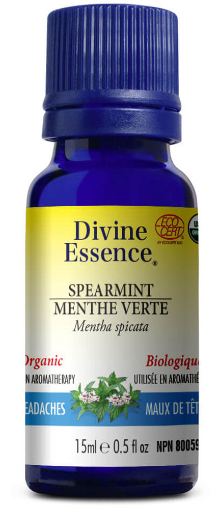 DIVINE ESSENCE Spearmint (Organic - 15 ml)