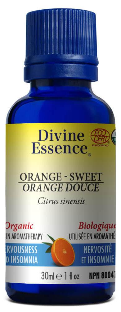 DIVINE ESSENCE Orange - Sweet (Organic - 30 ml)
