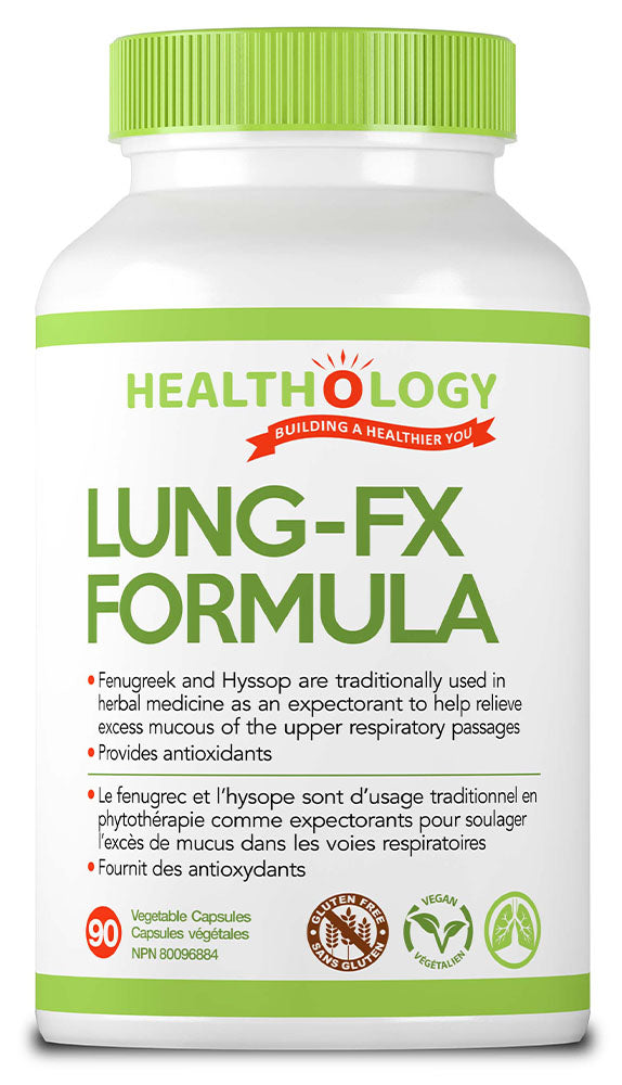 HEALTHOLOGY Lung FX Formula (90 veg caps)